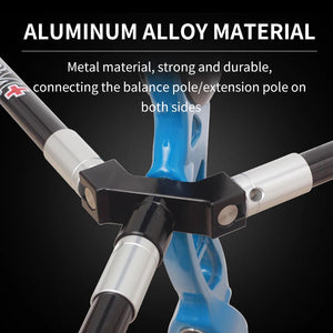 Black SPG SL824 Metal Stabilizer V Bar | Dual Side Quick Disconnect Mount SPG