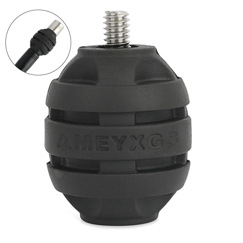 White Smoke Archery Stabilizer Ball Shock Absorber Vibration Damper for Recurve & Compound Bow MARKSMAN