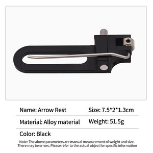 Dark Slate Gray SPG Archery Adjustable Magnetic Arrow Rest – Recurve Bow Accessory SPG