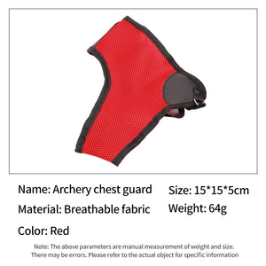 Firebrick SPG Archery Chest Guard – Breathable Fabric Chest Protector Gear SPG