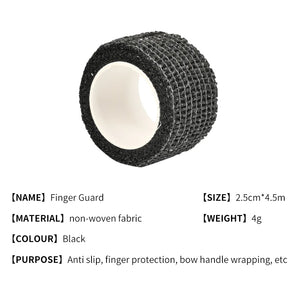 Antique White SPG Archery Finger Guard Wrap – Breathable Self-Adhesive Protective Tape SPG