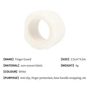 Beige SPG Archery Finger Guard Wrap – Breathable Self-Adhesive Protective Tape SPG