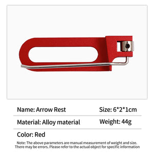 Snow SPG Archery Magnetic Arrow Rest – Right-Handed Recurve Bow Accessory SPG