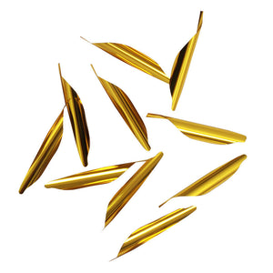 White Smoke SPG Archery Spin Vanes 1.8 Inch Helix Plastic Arrow Fletching, 50 Pcs SPG