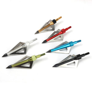 Light Gray JX211 100/125 Grain F-15 Broadheads MARKSMAN