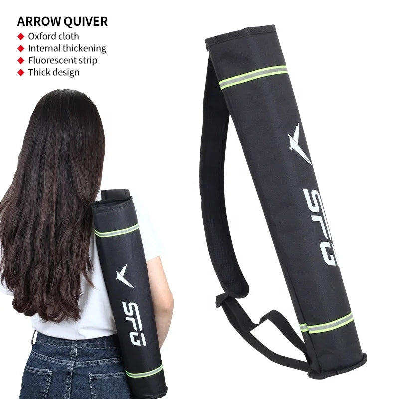 Dark Slate Gray SPG Arrow Quiver Bag – Oxford Cloth Back & Hip Carry Arrow Holder SPG