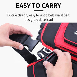 Misty Rose SPG Arrow Quiver 4 Tube High Capacity Oxford Archery Belt Bag SPG