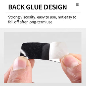 Light Gray SPG Leather Arrow Rest Pad | Recurve Bow Stick-On Triangle & Rectangle SPG