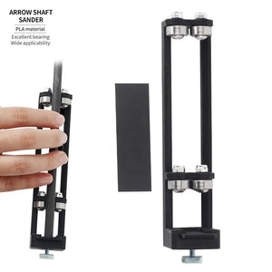Tan SPG Arrow Shaft Sander — Compact Manual Arrow Grinding Tool SPG
