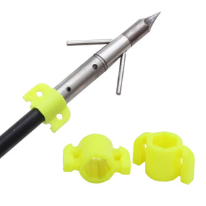 Green Yellow SPG Arrow Slide Sleeve for 8mm Arrows | Durable PE Line Protection SPG