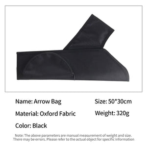 Dark Slate Gray SPG Arrow Bag – Oxford Fabric Waist & Hip Quiver (Black/Camo) SPG