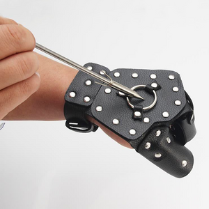 Dark Slate Gray Outdoor Fishing Artifact Slingshot Hand Guard Fishing Reel, a Full Set of Rubber Bands INDIAN SLINGSHOT