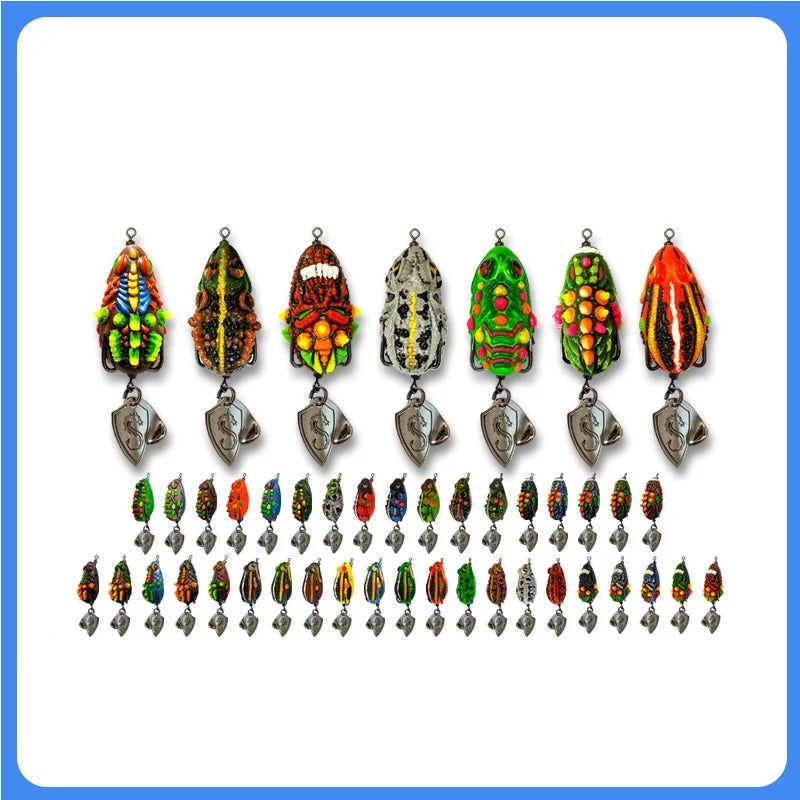 Artificial Soft Frog Fishing Lure 4cm 7g – Topwater Floating