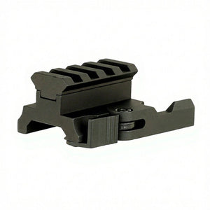White Smoke RAILSTACK AutoLock Quick Release Riser Mount – Aluminum Alloy, 3 Height Options MARKSMAN