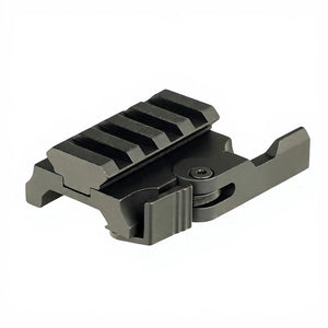 White Smoke RAILSTACK AutoLock Quick Release Riser Mount – Aluminum Alloy, 3 Height Options MARKSMAN