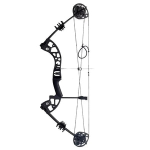 Lavender SPG B1 Compound Bow – Adjustable 30-60 lbs | 31in Axle-to-Axle SPG