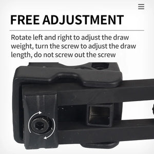 Dark Slate Gray SPG B1 Compound Bow – Adjustable 30-60 lbs | 31in Axle-to-Axle SPG