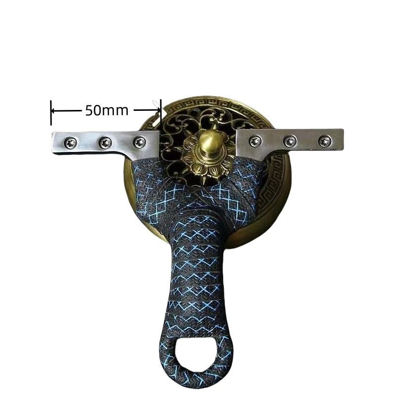 White Smoke BIG BOW 50MM – Metal Slingshot INDIAN SLINGSHOT