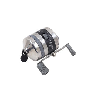 Dark Gray BL25S Stainless Steel Metal Fishing Slingshot Reel MARKSMAN
