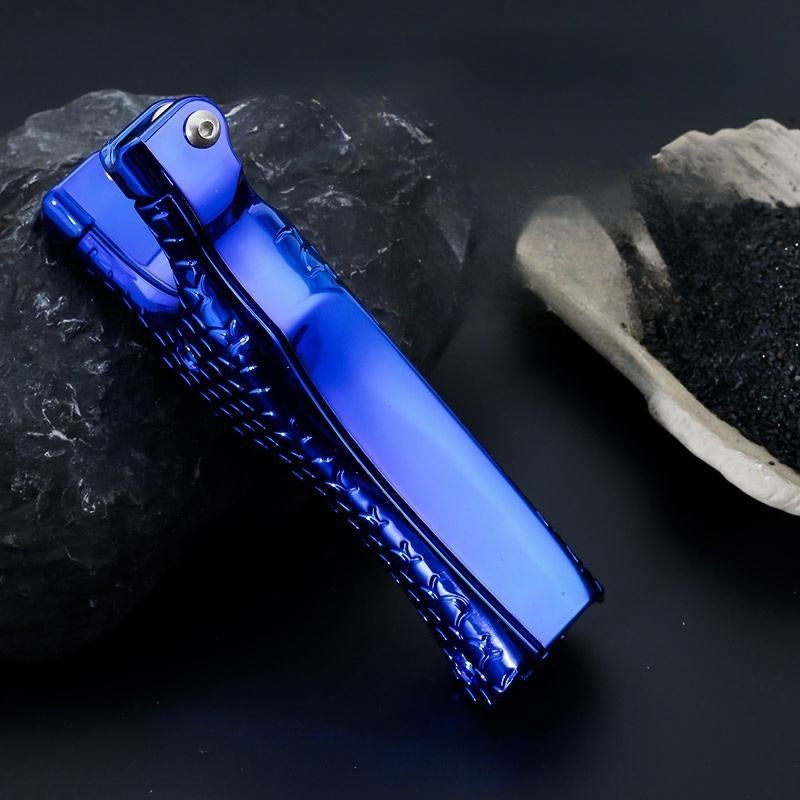 Black BLUE CREST Stainless Steel Pulley Fishing Slingshot MARKSMAN