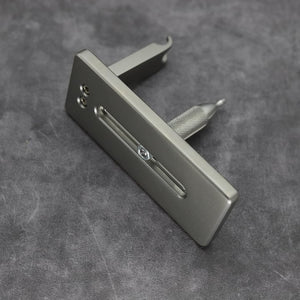 Dim Gray Desktop Stainless Steel Slingshot Band Tying Assistant Tool for DIY Setup INDIAN SLINGSHOT