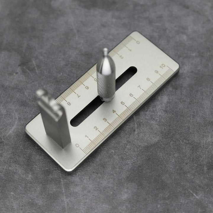 Dim Gray Desktop Stainless Steel Slingshot Band Tying Assistant Tool for DIY Setup INDIAN SLINGSHOT