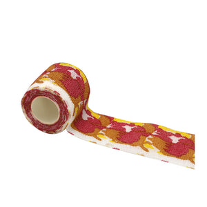 Sienna Outdoor Camo Stretch Bandage Camouflage Tape Cling Camouflage Self-adhesive Bandage Non-Slip Sweat-Absorbent Slingshot Accessories Non-Woven Tape INDIAN SLINGSHOT