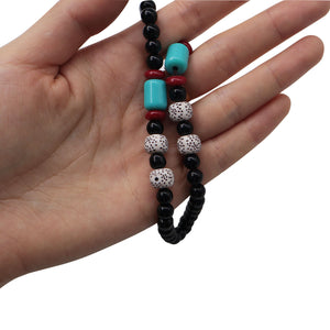 White Smoke BEADLOX Anti-Drop Beaded Wrist Strap for Slingshots INDIAN SLINGSHOT