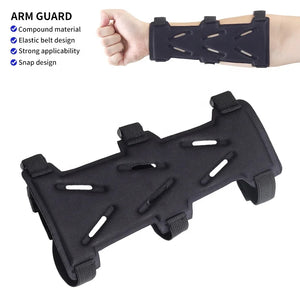 Dark Slate Gray SPG Black Arm Guard – Adjustable Compound Forearm Protector SPG