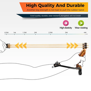 White Smoke Strong Magnetic Professional Fishing Slingshot Outdoor Sports Shooting Catapult INDIAN SLINGSHOT