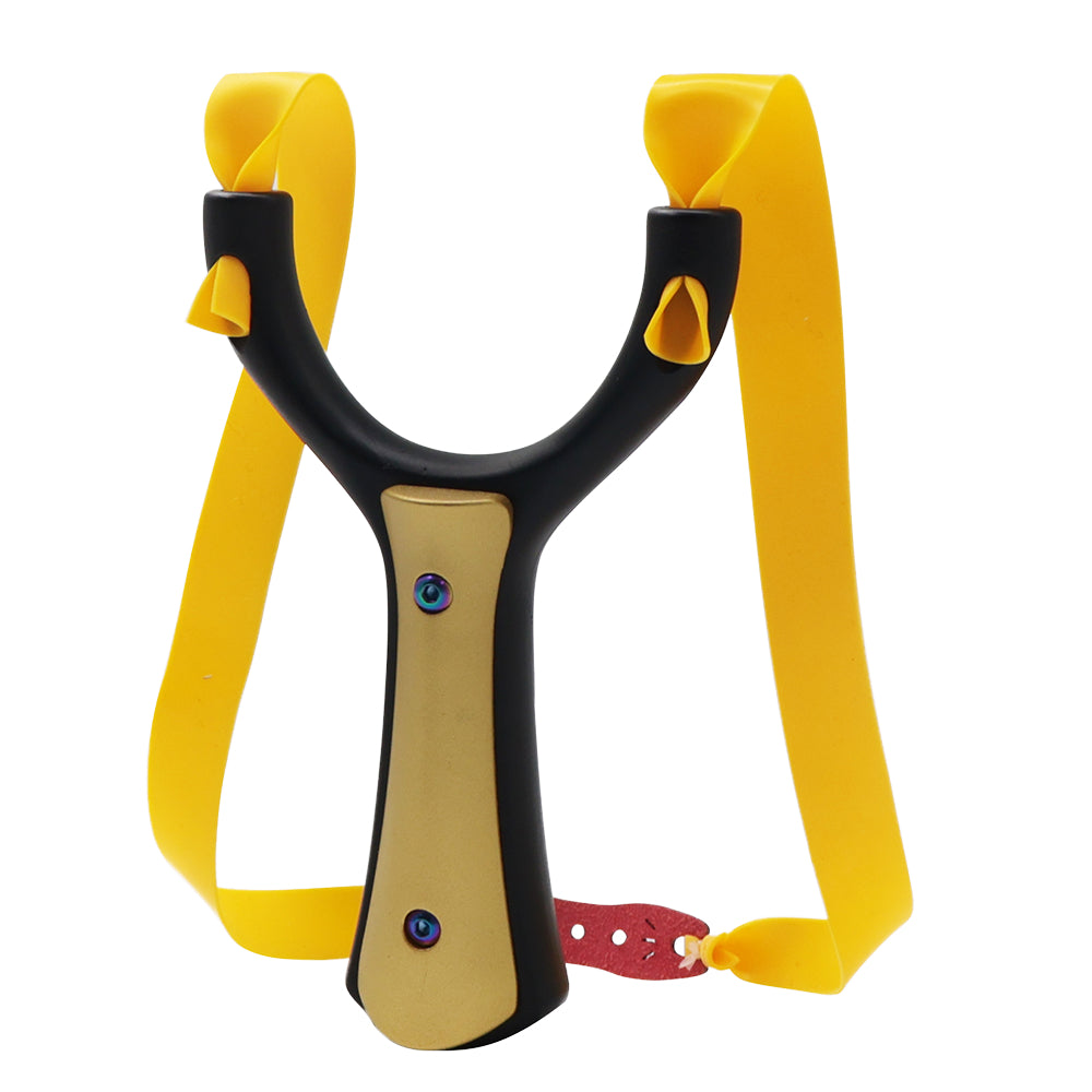 White Smoke BlackGold Prime Resin Slingshot – Durable Grip Design with Premium Finish INDIAN SLINGSHOT