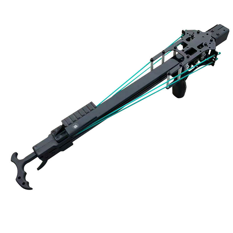 White Smoke Black Viper Metal Slingshot with Sliding Bow Design for Outdoor Sporting Practice INDIAN SLINGSHOT