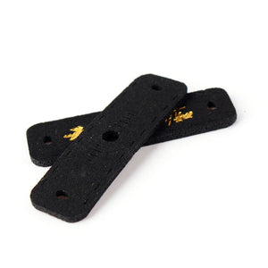 White Smoke Black & Gold 3 cm Superfiber Pit Pouch INDIAN SLINGSHOT