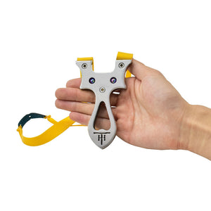 Rosy Brown TH Blue Eyes Stainless Steel Slingshot MARKSMAN