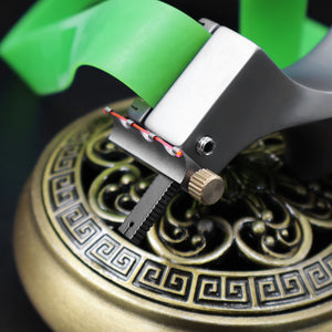 Dark Slate Gray BlueFang Stainless Steel Slingshot MARKSMAN