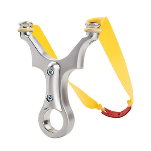 Gray BoltRing Alloy Slingshot MARKSMAN