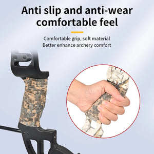 Lavender SPG Bow Grip Wrap – Camouflage Archery Handle Tape SPG