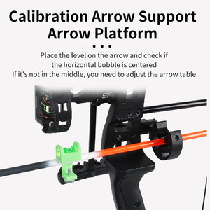 Dark Slate Gray SPG Bow Level Tuning Kit – Bubble Level Tool for Compound Bow Alignment SPG