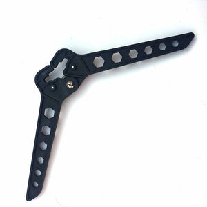 Lavender Archery Bow Limb Clamp Kick Stand Holder Legs for Target Shooting Compound Bow INDIAN SLINGSHOT