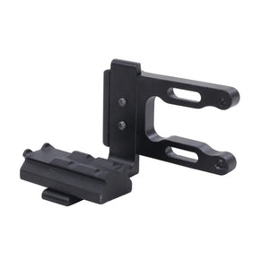 Dark Slate Gray SPG MZ005 Bow Sight Scope Bracket — Adjustable CNC Aluminum Mount SPG