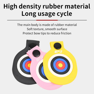 White Smoke SPG Bow Tip Protection Foot Pad – Durable Rubber Limb Protector SPG