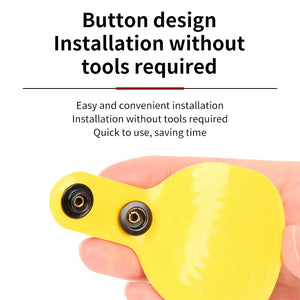 Light Goldenrod SPG Bow Tip Protection Foot Pad – Durable Rubber Limb Protector SPG