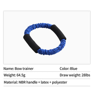 White Smoke SPG Bow Trainer Arm Strength Exerciser | Archery Training Band SPG