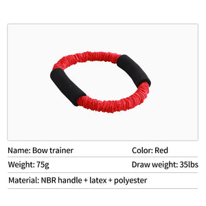 White Smoke SPG Bow Trainer Arm Strength Exerciser | Archery Training Band SPG