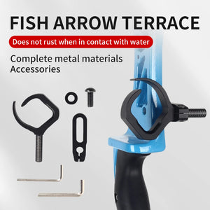 Lavender SPG Bowfishing Arrow Rest SPG