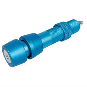 Dark Cyan Junxing Archery Seat for Fishing Reel, Bowfishing Reel Mount, Aluminum Alloy Fly Fishing Spinning Reel Seat for Compound Recurve Bow INDIAN SLINGSHOT