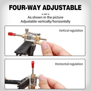 Light Gray Junxing Bow Sight JX1817 Recurve Bow Sight INDIAN SLINGSHOT