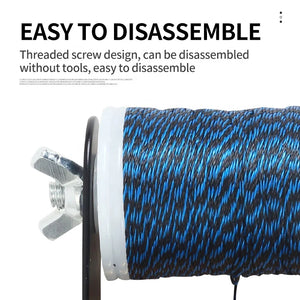 Dark Slate Gray SPG Bowstring Serving Jig Winder – Aluminum (Black) SPG