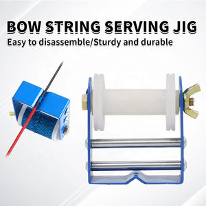 Lavender SPG Bowstring Serving Jig ā Archery String Threading Tool SPG