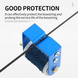 Dark Slate Blue SPG Bowstring Serving Jig ā Archery String Threading Tool SPG